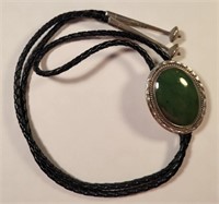 Sterling Bolo Tie marked "RT"