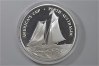1987 Americas Cup Silver 5ozt .999