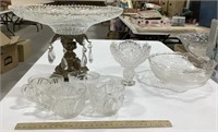 Glass dishes - one is chipped - see pic
