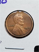 High Grade 1910 Wheat Penny