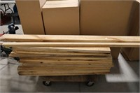 GROUP OF ASSORTED WOOD SLABS