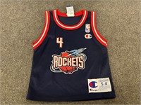 BARKLEY No. 4 NBA Rockets Champion Jersey Size 4