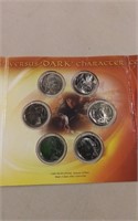 2003 Lord Of The Rings New Zealand Mint Coin Set