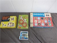 Awesome Vintage Toy & Game Lot- Sea Battle