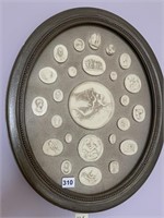 FRAMED CAMEO STYLE PLAQUES