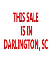 THIS SALE IS IN DARLINGTON,  SC