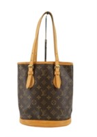 Louis Vuitton Monogram Bucket PM Handbag