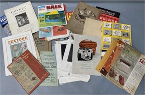 Vintage Catalogs Advertising Lot Collection