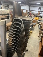 12 STACK CHAIRS