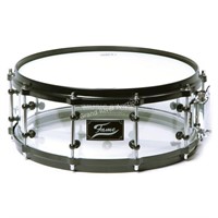 Fame Acryl Snare 14"x5,5" Clear/Black