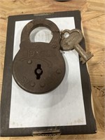 Eagle Six Lever Padlock with key, Yale padlock