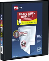 Avery Heavy Duty View 3 Ring Binder, 1 Inch, One