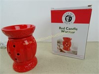 New Red Candle Warmer