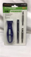 F4). NEW, PITTSBURGH 4-1 SCREWDRIVER, NEW