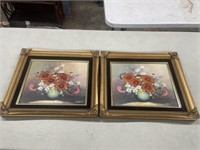 2 Gold Frame Pictures