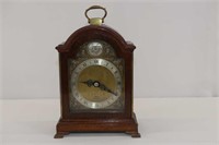 Wooden Cased Carriage Clock 7"H, Working