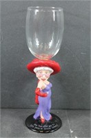 Westland Giftware Red Hat Society Wine Glass