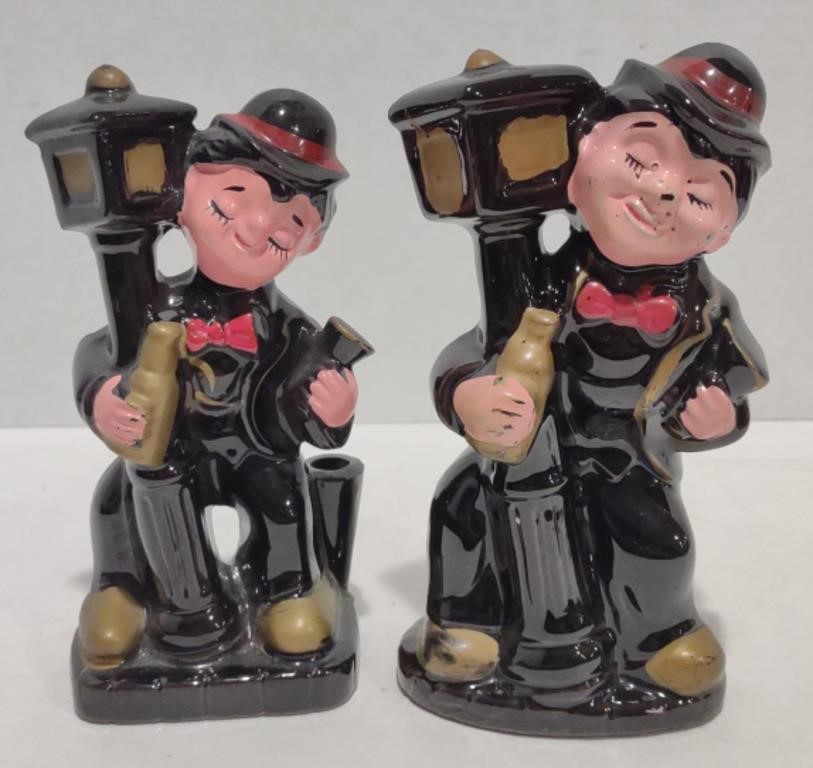 Ceramic Drunkard Figurines, 6" *Bidding 1xqty