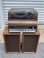 SCOTT DUAL PHONOGRAPH STEREO SYSTEM