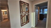 2PC WALL MIRRORS