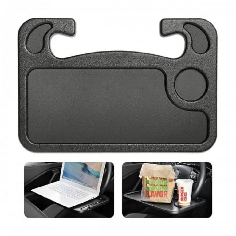 Multi-Purpose Steering Wheel Tray