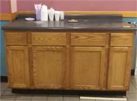 Counter/Cabinets Including Contents