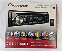 Pioneer Car Cd Receiver W/ Remote Bluetooth