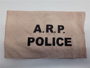 WWll Armband ARP Air Raid Precaution