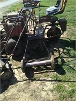 reel type push mower