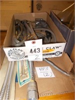 (2) Boxes of Plumbing & Faucet Supplies