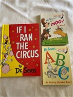 Dr Seuss Books (3) GC