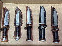 SCHRADE WALDEN 147, 148, (3) H-15 KNIVES