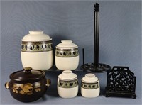 Canister Set & Decorative Kitchen Items