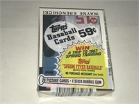 1986 Topps Baseball Sealed Cello Pack