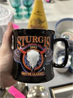 2002 STURGIS MOTORCYLE THEMED COFFEE MUG