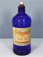 Edward's School Fluid 32oz Cobalt Ink Bottle
