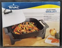 New Rival Electric Skillet S12mx 11"x11"
