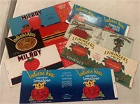 VINTAGE LABELS-INDIANA COMPANIES/ASSORTED