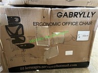 Office Chair, Keyboard Tray, Misc items