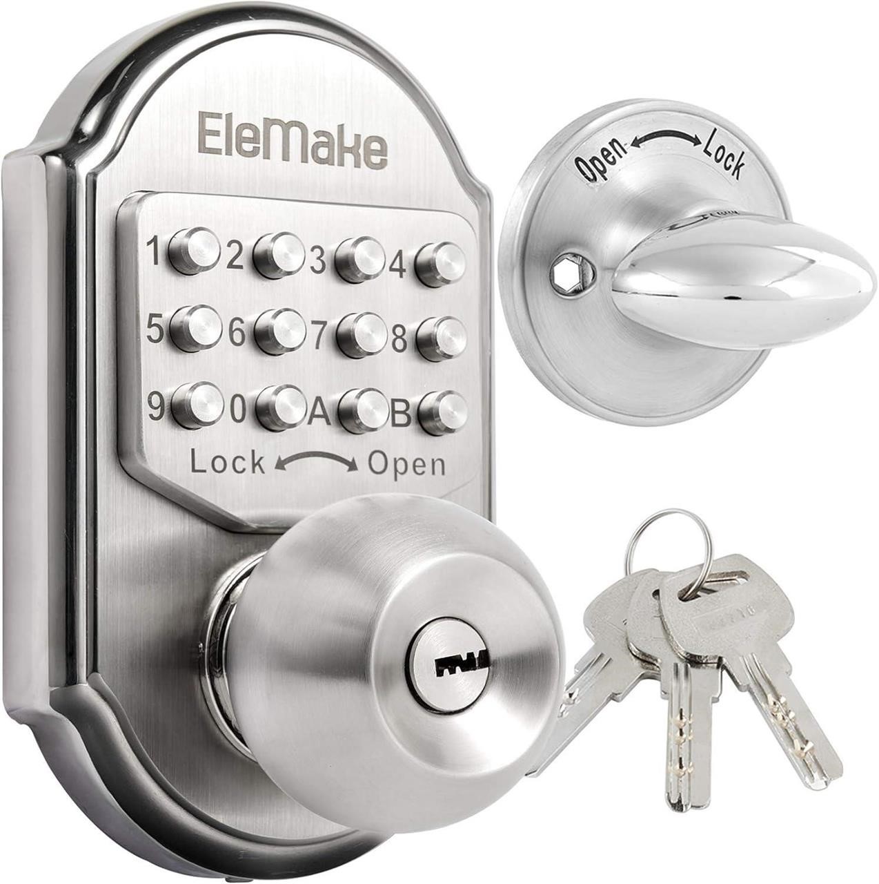 USED-Keyless Entry Keypad Deadbolt Door Lock