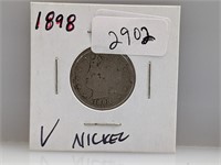 1898 V Nickel