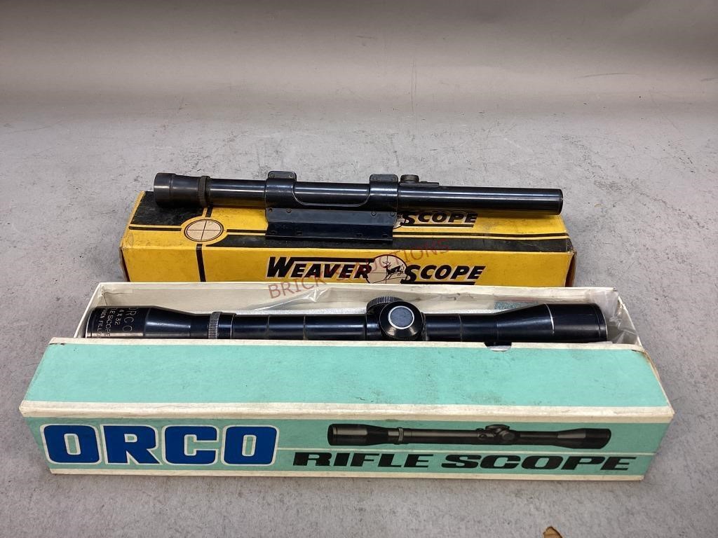 Weaver Scope & ORCO Rifle Scope
