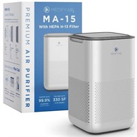 Air Purifier with H13 True HEPA Filter 330 sq. Ft.
