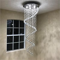 Spiral Chandelier - D15 x H31