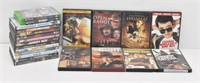 (20) DVD Movies & 2 XBOX Games