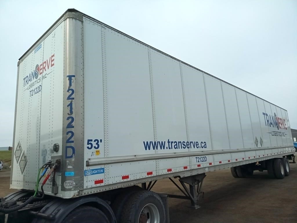 2018 53' T/A Stoughton Dry Van Trailer