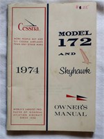 1974 Cessna Model 172 & Skyhawk Owner's Manual