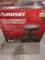 Husky 300lb pneumatic adjustable seat