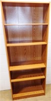 Wooden Shelf with Adjustable Shelves