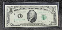 1950A $10 FR Note Uncirculated